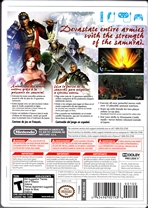 Nintendo Wii Samurai Warriors  3 Back CoverThumbnail